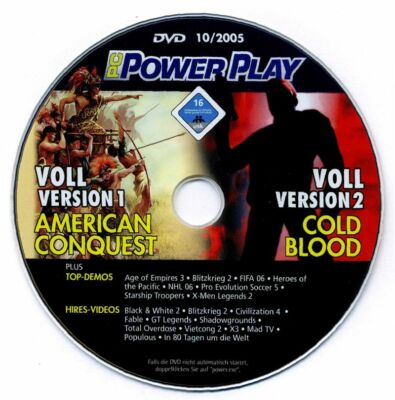 American Conquest, Cold Blood - PC PowerPlay 10/2005