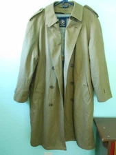 Men's Hart Schaffner Marx Smart Coat All Weather Repellant w/ Wool Liner 42R