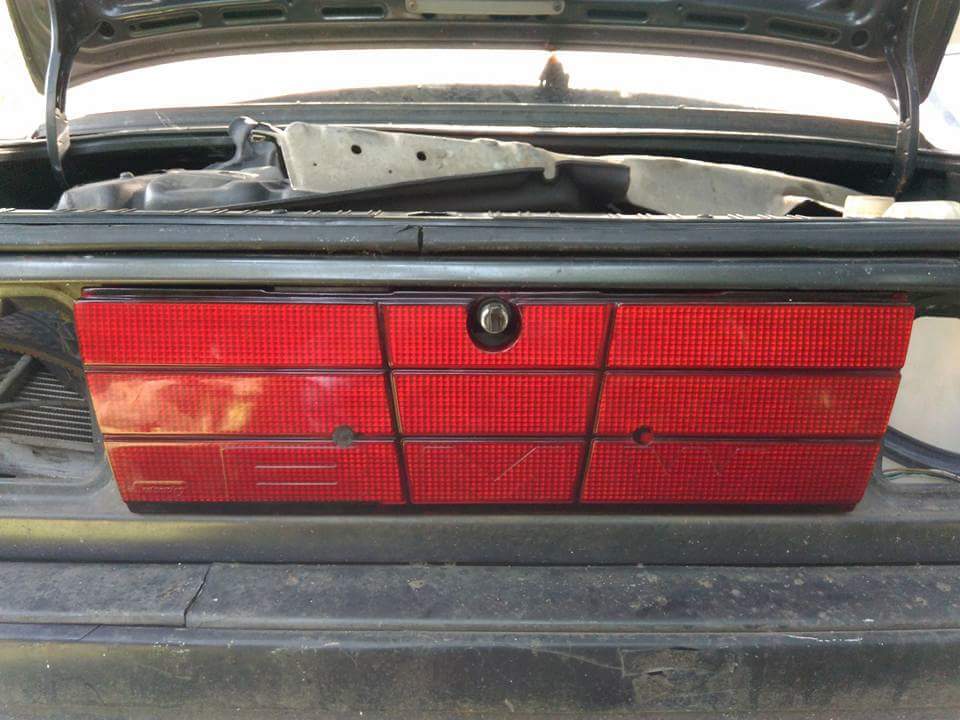 BMW E30 Late Facelift Heckblende with BMW Engraved Made By Sedan