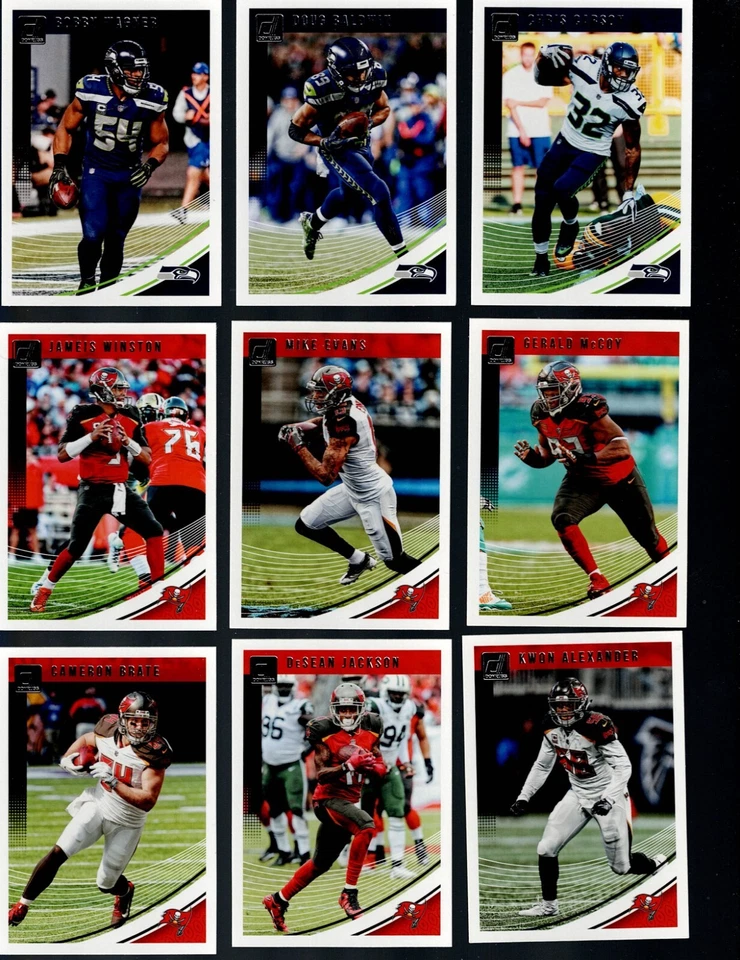 2018 DONRUSS  FOOTBALL COMPLETE YOUR SET 251-400 + INSERTS  BUY MORE SAVE MORE - Image 2 of 4