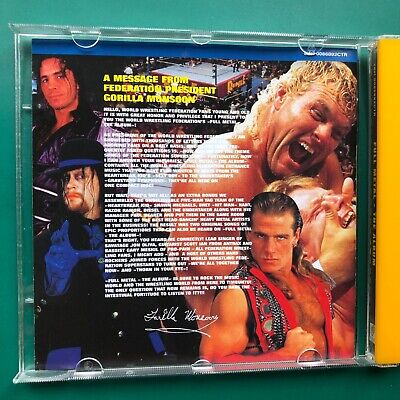WORLD WRESTLING FEDERATION WWF: The Music 4x CD Set Hulk WORLD WRESTLING FEDERATION WWF: The Music 4x CD Set Hulk