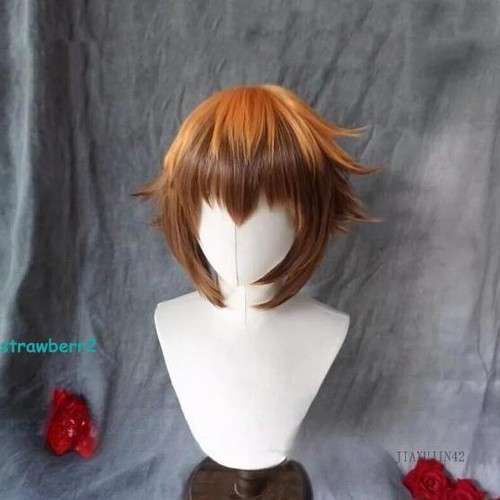 Anime Yu Gi Oh GX Jaden Yuki Cosplay Prop Hair Wigs Accessory Stage Show Prop - Picture 3 of 3