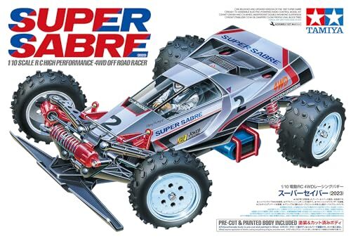 Tamiya 1/10 Electric RC Car Series No.728 Super Saber (2023
