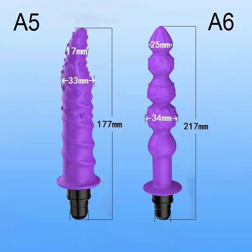 Vibration Dildo Penis Silicone Head for Massage Gun Heads Fascia Gun Percussion - Picture 34 of 36