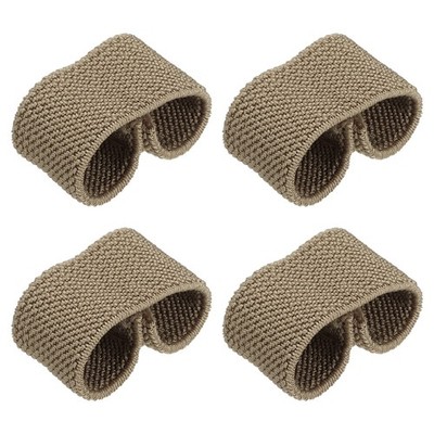 4 Pcs Gürtel Keepers Strap Organisatoren Web Gürtel Schleife Bleibt Khaki