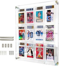 Graded Trading Card Display Case BGS SGC HGA 12 Pcs Acrylic Sport MAGPRO Holder