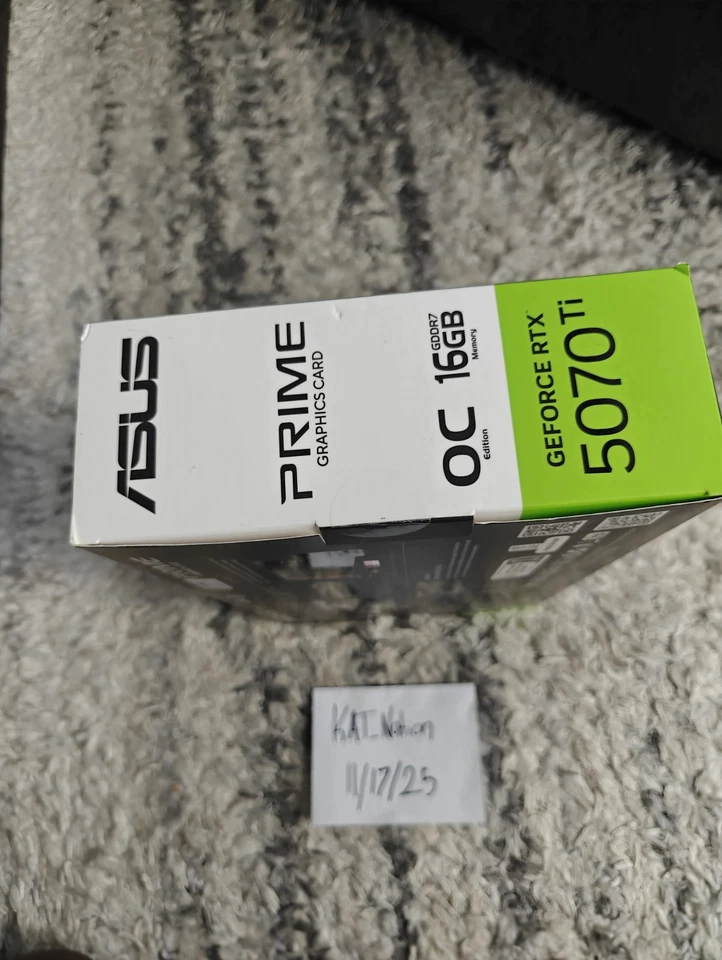 ASUS PRIME-RTX5070TI-O16G GeForce RTX 5070 Ti PRIME OC Graphics Card 16GB GDDR7 - Image 4 of 4