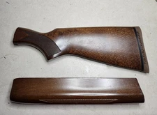 MOSSBERG 5500 MK-ii 12ga WOOD STOCK SET Checkered Forend for Semi Auto MKii MK2