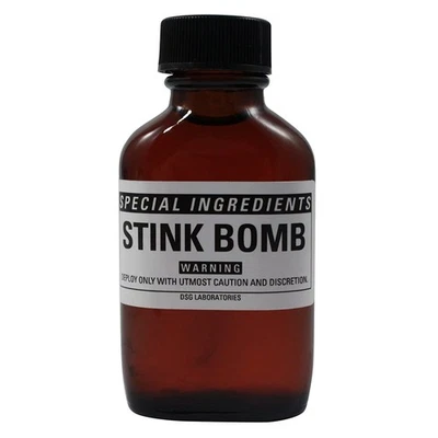 JANDERS INC. Stink Bomb Military Grade High Powered Liquid Ready for Jokes and Parties Gags