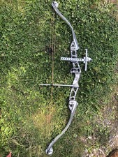 Vintage HOYT OASIS MERIDIAN compound Bow Target Bow ..50-60#…Needs Grip