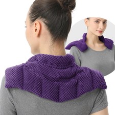 Wheat Bags Microwavable for Neck and Shoulders - Unscented Heated Neck Warmer