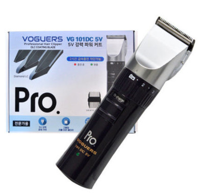 Voguers VG-101DC 5V Haircut Clipper-Trimmer 5Step Rechargable KOREA IN MADE
