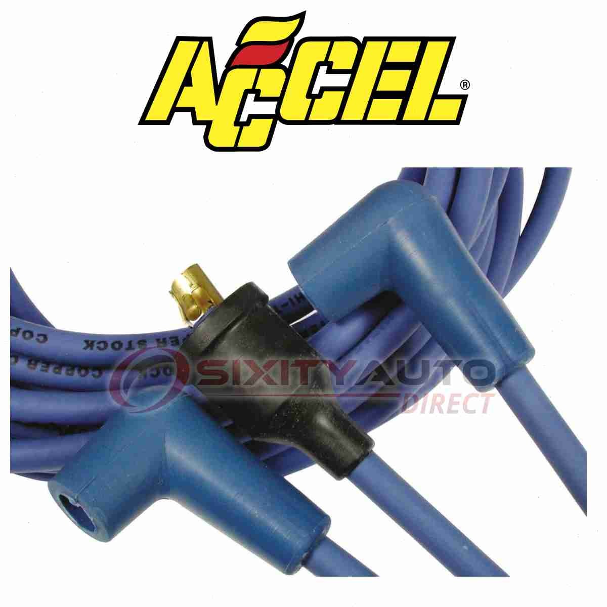 ACCEL 4039B Spark Plug Wire Set for Ignition Plugs Coils Related Components dz
