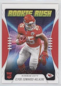 2020 Panini Rookies & Stars Rookie Rush Clyde Edwards-Helaire #RR-11 RC