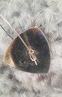 Vtg Modernist 925 Lewis Heubner L&H Sterling Pearl 2 1/4" Dangle Earrings Fr Sh — photo 4