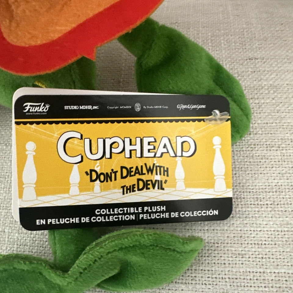 Cagney Carnation Plush Funko Cuphead Series 2 2018 RARE - Image 2 of 4