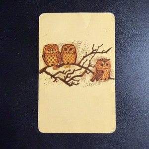 Owl Playing Cards | eBay