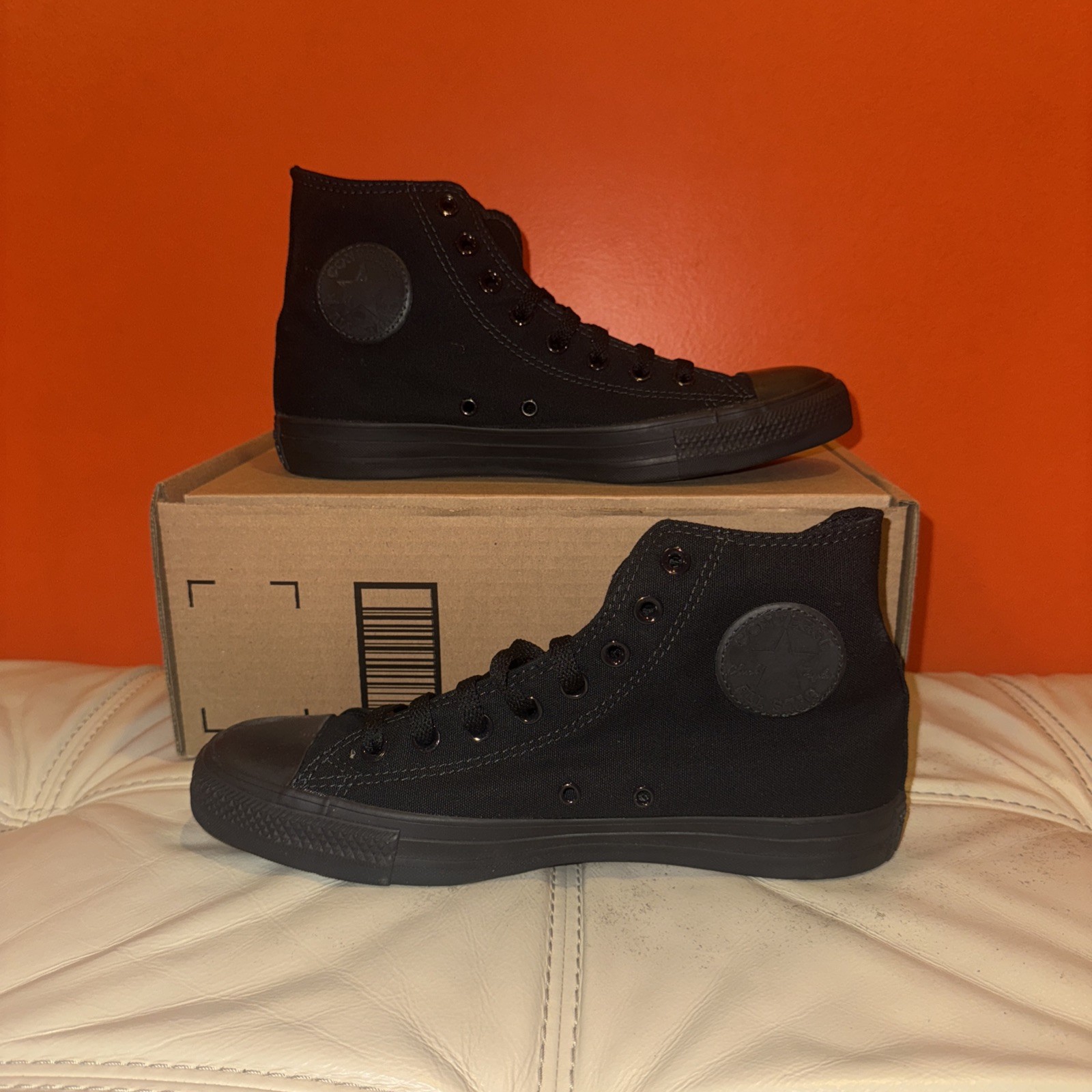 NEW M8/W10 Converse Chuck Taylor All Star Canvas Black Monochrome M3310C