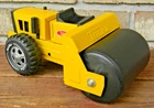 Clean 1970's Tonka Steam / Road Roller, Yellow,  #1083, *Missing Steering Wheel*