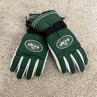 NWT NFL New York Jets Guardian Big Logo green insulated Gloves Sz M