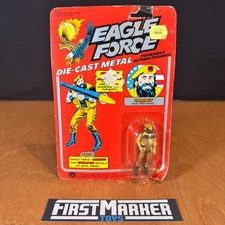 Eagle Force 1981 Harley Ace Mechanic Die-Cast Metal Figure Vintage MOC