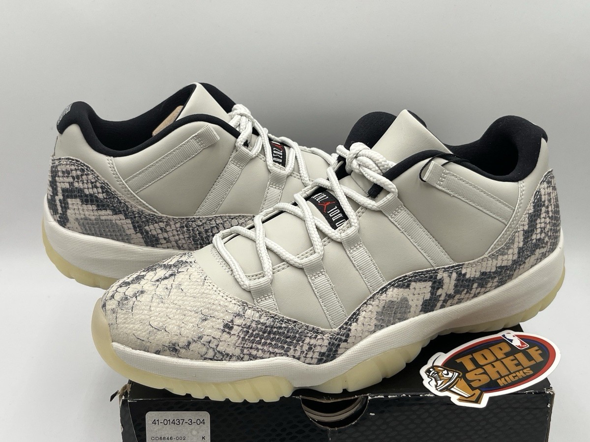air jordan 11 low 29cm 未使用 Size 13 - Air Jordan 11 Retro Low Light Bone Snakeskin for
