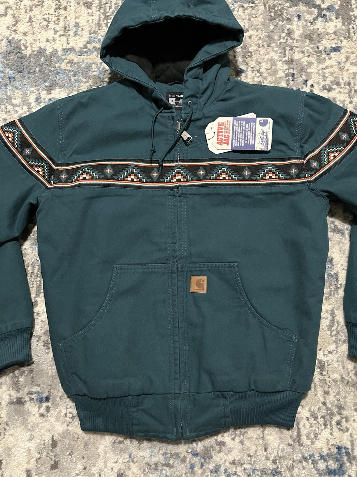 Carhartt Montana Active Jac 50th Anniversary Aztec Jacket Men’s Small thumbnail 3