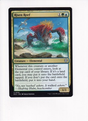 MAGIC THE GATHERING MTG COMMANDER: LORWYN ECLIPSED RISEN REEF