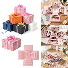 5 Layer Explosion Gift Box DIY Surprise Present for Birthday/Valentine/Christmas