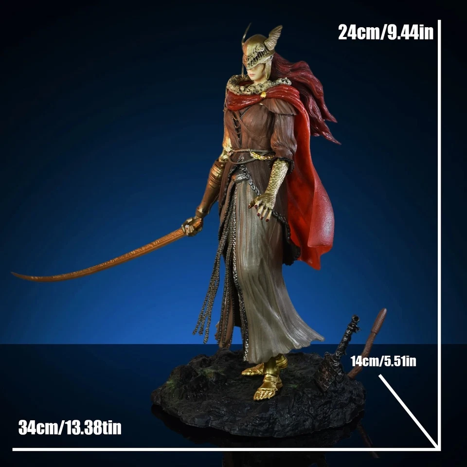 Boneco de ação The Ring Malenia Blade of Miquella Valkyrie estátua premium na caixa - Imagem 2 de 4