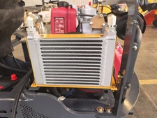 Hydraulic Oil Cooler Radiator W/ Fan For 1-2 Tons Mini Excavators Digger