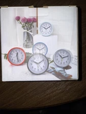 Peakeep 4 Inch Round Easy Set Clock 