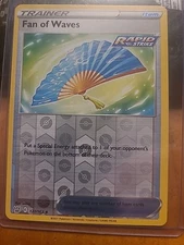 Fan of Waves 127/163 Swsh05: Battle Styles Reverse Holo