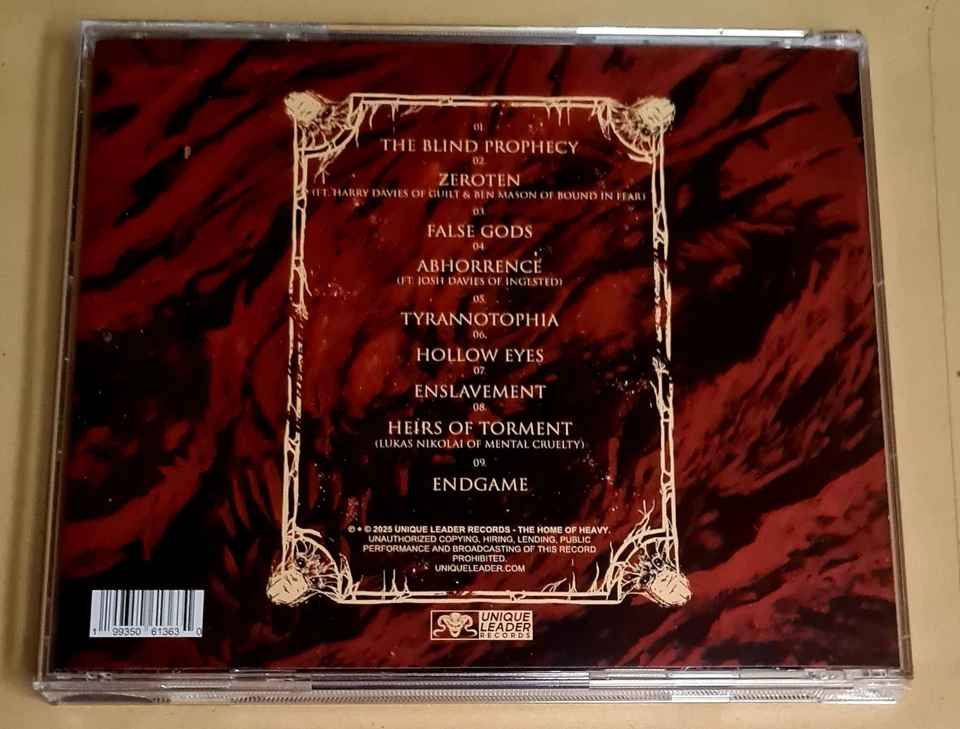 DISTANT - TYRANNOTOPHIA * CD * NEUES ALBUM 10.10.2025 *Wie NEU * EXPLICT * - Bild 2 von 2