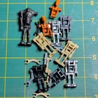 LEGO Star Wars Battle Droid Minifigure PARTS LOT multicolor replacement parts