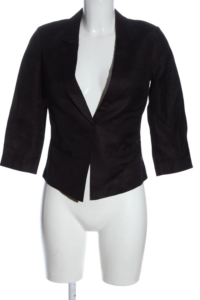 SELECTED Blazer corto Mujeres Blazer Talla EU 36 negro estilo «business» - Imagen 1 de 4