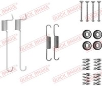1X Quick Brake 105-0848 ZubehöRsatz Feststellbremsbacken FüR Nissan