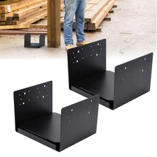 Nominal 10X10 Post Base for Concrete, 2-Pack Standoff 9.5X9.5 Post Bracket Ancho