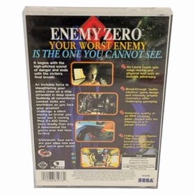 Enemy Zero (Sega Saturn, 1996) CIB Complete w/ Manual Tested Rare Free Ship