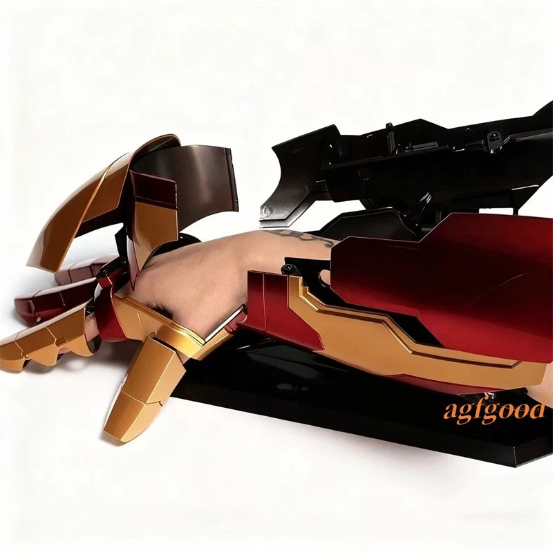 1:1 Iron Man MK42 Gauntlet Arm Wearable Cosplay Armor Voice/Remote Control Gift - Image 3 of 4