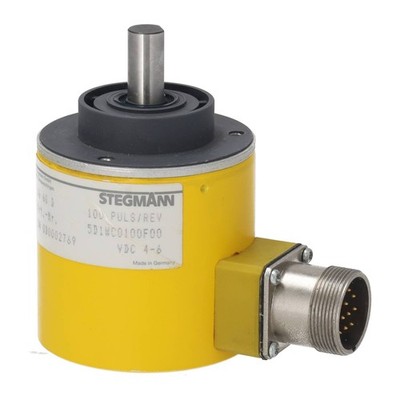 STEGMANN Inkrementaler opt. Drehgeber DG 60 D, Baugröße 60 mm, D-Welle Ø 10 mm