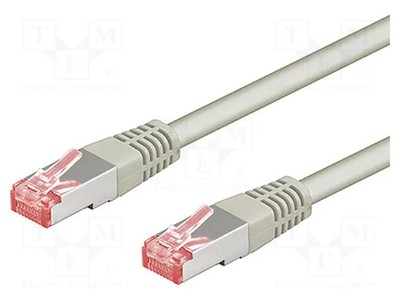 Line RJ45-Stecker,beiderseitig Patch cord S/FTP Cu LSZH 6a
