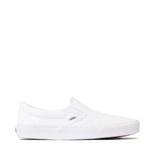 Vans Classic Slip-On Junior s White Shoe VN000EYEW00 Sz 5 New