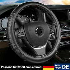 Lenkradbezug Lenkradhülle Schwarz echtes Leder für Mercedes Vito W639 2003-2014