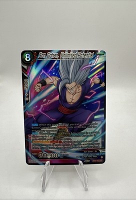 Son Gohan Unlimited Potential BT27-022 SR History of Z Dragon Ball TCG NM