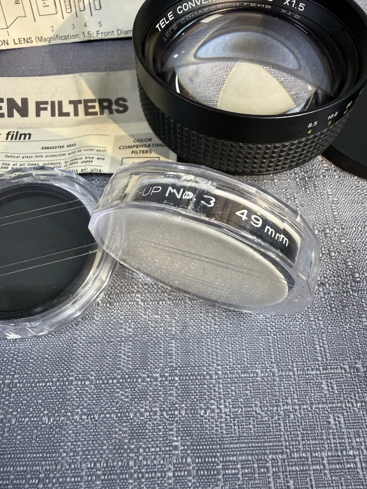 松下 PK-L078 镜头转换器套件适配器和盖子 复古 — 第 4/4 张图片