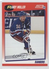 1991-92 Score Canadian Bilingual Randy Moller #79 0a4