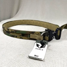 Eagle Industries Operator Gun Belt OGB Cobra Buckle D-Ring - M81 Woodland LARGE