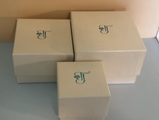 Jewelry Box Lot- Tammy’s Jewelry- 3 Boxes,small To Large Ring, Bracelet Box