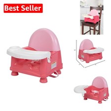 Coral Crush Easy Care Swing Tray Feeding Booster - Portable  Adjustable